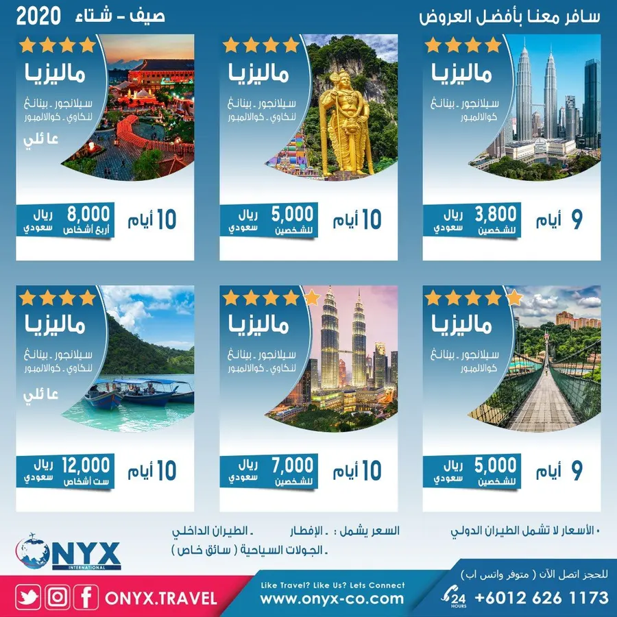 عروض ماليزيا، صيف وشتاء 2020